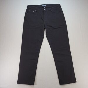 Ash & Erie Essential Jeans Mens 34x29 Black Straight Leg 5-Pocket Denim